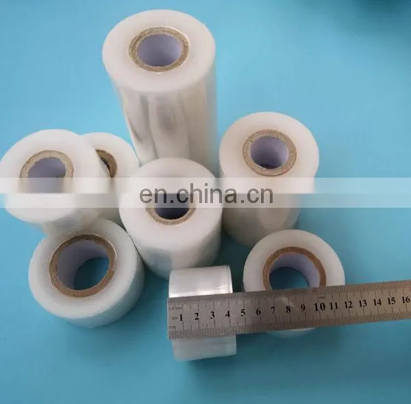 Factory Mini Stretch Film/ Hand Stretch Wrap Film/ Stretch Film Plastic Wrap Film PE Transparent Film photo-2