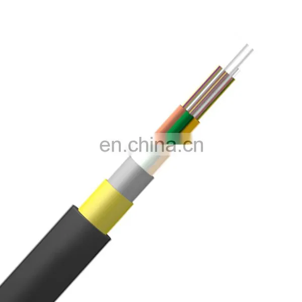 China Manufacture OEM LOGO ADSS Span 100/200/400m G.652D Monomodo 24 Hilos Outdoor Cable Fibra Optica for Aerial photo-3