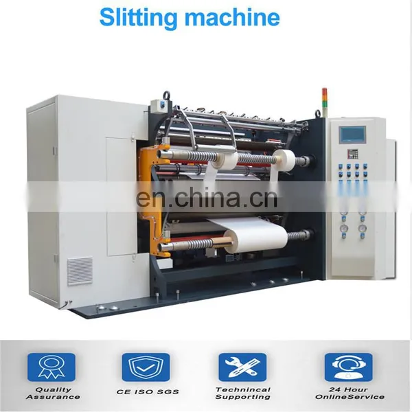 High Precision Advanced Speed Thin Film Slitting Rewinding Machine photo-5