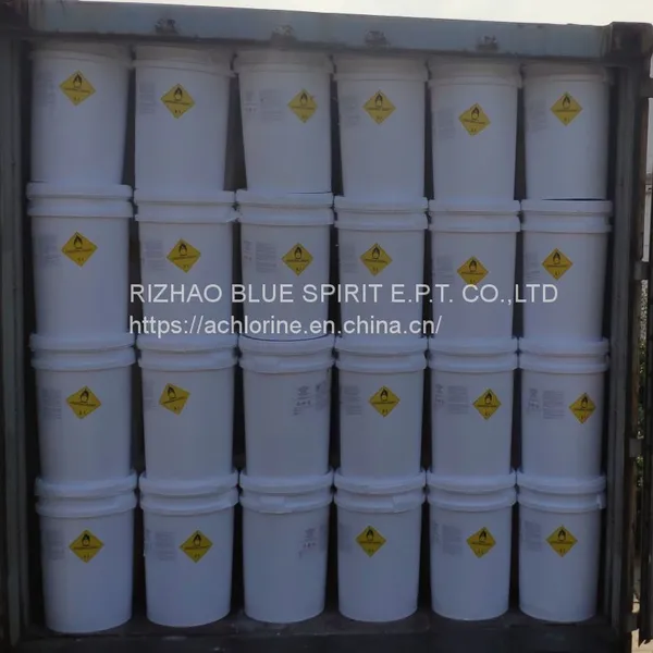 Swimming pool Water Treatment Chemical disinfectant granular  50kg white US type pail 18 mt  into 1X20\'FCL