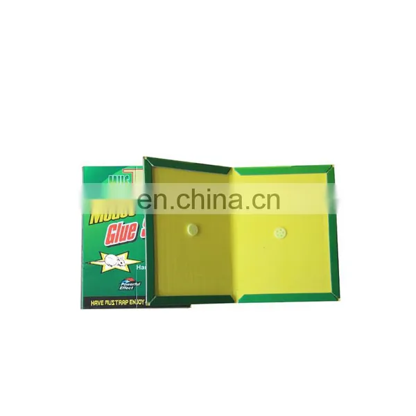 Yellow Sticky Trap Mouse Glue Trap Rat Glue Board Mouse Glue Plastic Board photo-2