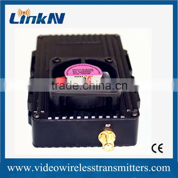 QPSK 12V 300-900MHz Uav hd Video Audio Transmitter With 128-bit AES Encryption photo-3