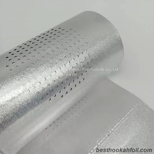 Various Good Quality Popular Square Price Packing Foil Roll Aluminum Hookah Foil Shiny Side