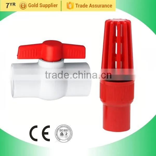 HIGHER VOLUMES&QUALITY PVC PIPE FITTINGS PVC FOOT VALVE photo-2