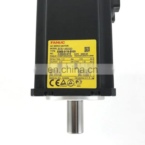 Original for Motor Controller AC Servo Motor A06B-0116-B103 Fanuc photo-2