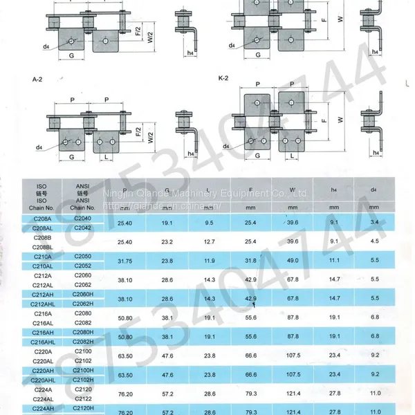 Double Pitch Conveyor Chain Manufacturer Wholesale photo-5