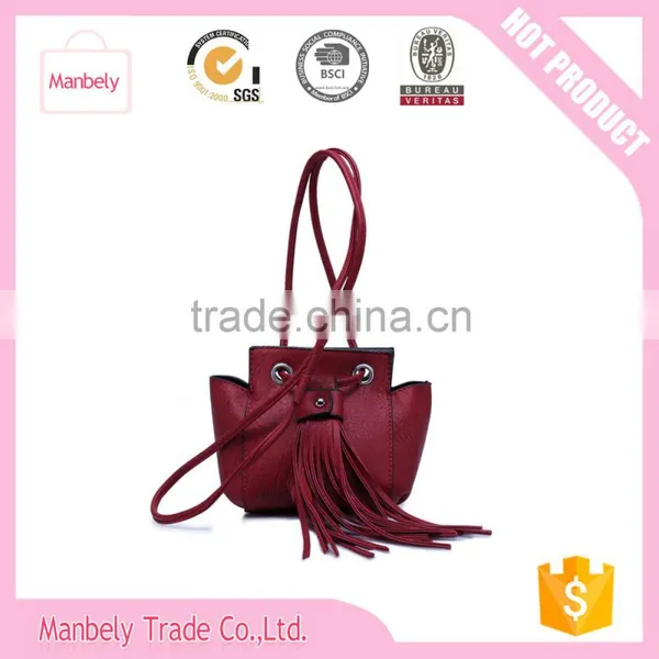 Fashion Womens Pu Leather Handbag Lady's Line Tote Bags