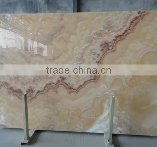 Luxury Stone Product Polished Onyx Tiles For Indoor Decoration photo-6