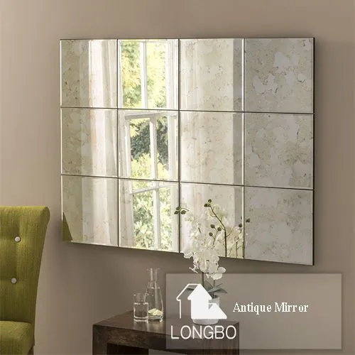 Vintage and High-End 1.1mm-10mm Antique Mirror for Decorative Purposes