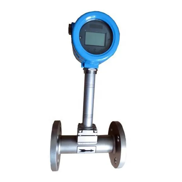 DN15-DN1000 OEM Digital Display Stainless Steel Vortex Flow meter Sensor High Accuracy Liquid Gas Effective Flow Measurement