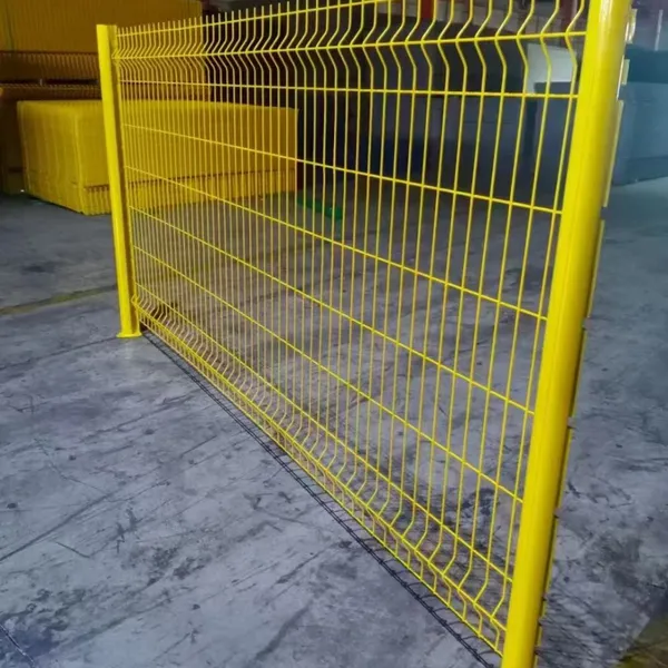Galvanized PVC Coated 3D Fence System for Solar Farm Protection photo-4