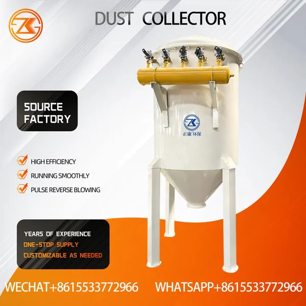 Pulse Bag Filter, Industrial Dust Treatment Equipment, Central Pulse Dust Collector photo-3