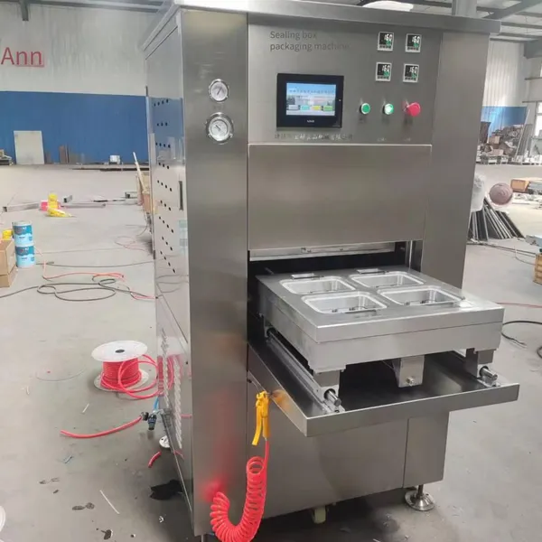 Modified Atmosphere Packaging Machine for Locking Freshness of Chilled Meat in Sealed Boxes, Vacuum Packaging Sealing Machine for Preserving Beef and Mutton photo-2