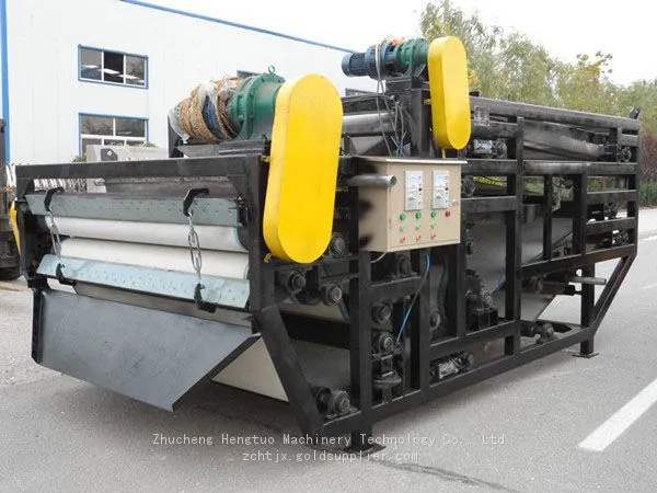 Compact Volumetric Dewatering Press Non-clogging Sludge Treatment Machine With Low Operation Cost photo-2
