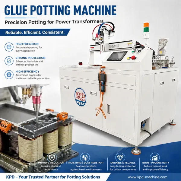 Automatic Two Components Glue Dispensing Machine for Epoxy Resin PU Glue AB Glue Auto Metering and Mixing Machine photo-4