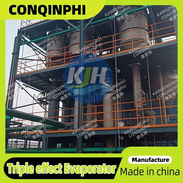 High Efficiency Double Four-effect Evaporator With Energy Recovery Design photo-3
