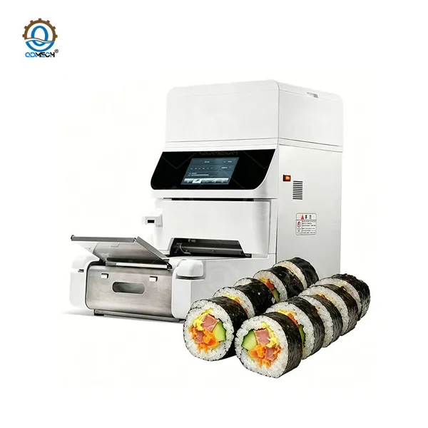 Touch Screen Optional QD-SRM Vollautomatische Sushi-Rollmaschine, Sushi-Macher-Formgerät für große Catering-Zentralküchen photo-5