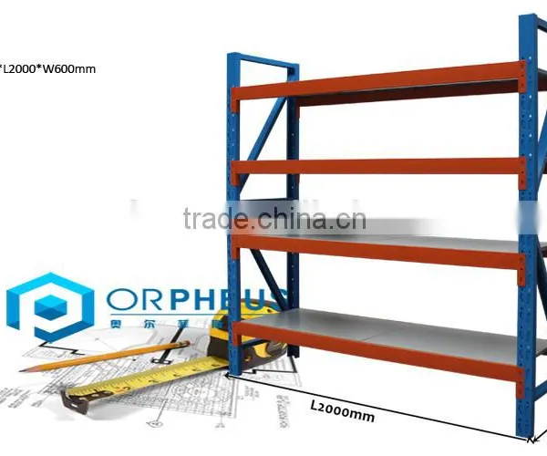 Practical Shelf 4 Tier Metal Storage Rack For Warehouse photo-5