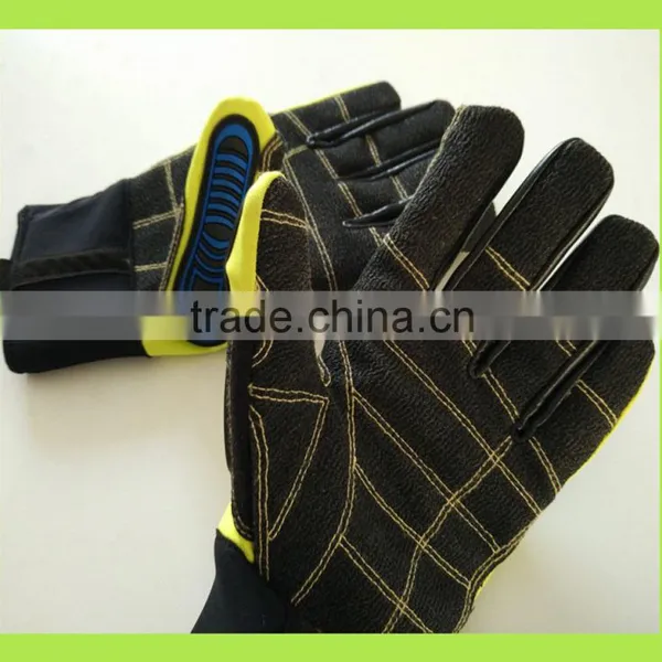 Oil Resistant Anti Cut Gloves High Performance Level 5 Anti Cut Leather Gloves photo-4