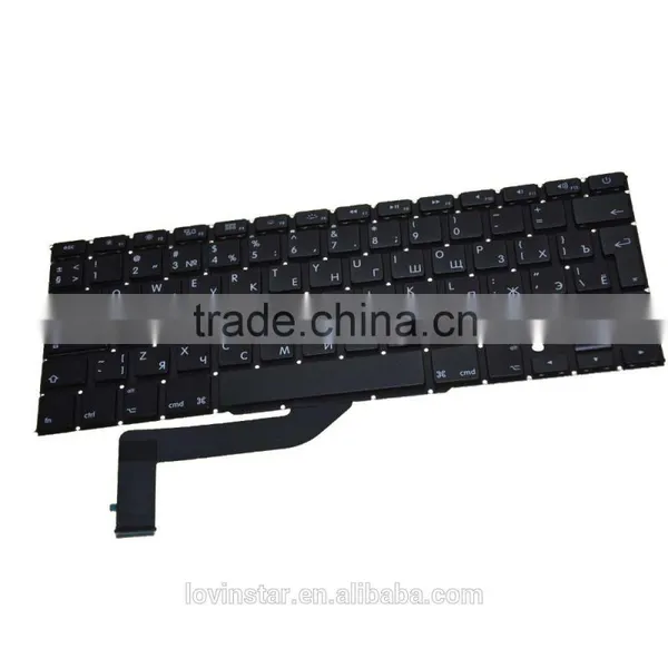 From China Computer New Russian Design Products Laptop Replacement Keyboard For Apple Macbook Pro Retina 15" A1398 2013-2016 photo-6