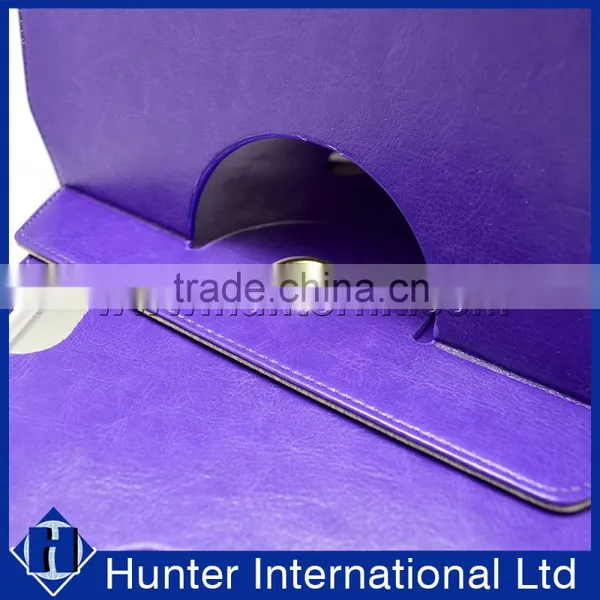 Purple Colour 3 Hole Rotating Tablet Case For T1H photo-6