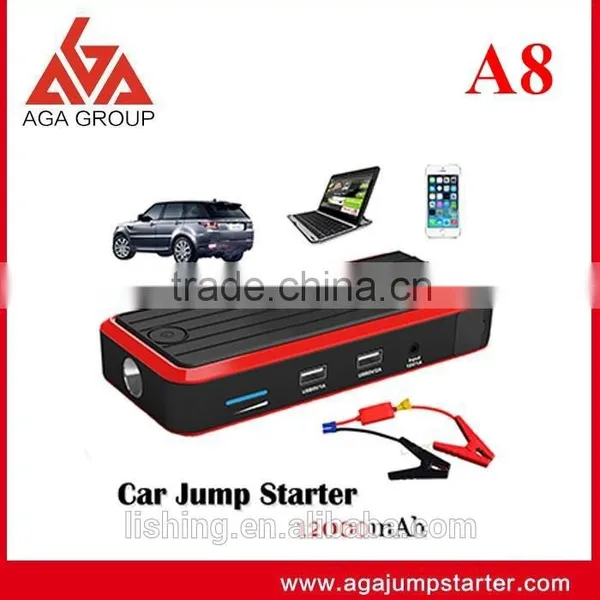 2016 High Capacity 12000mAh Car Battery Booster Fast Charger Portable Multi-Function Car Jump Starter, Power Bank photo-5
