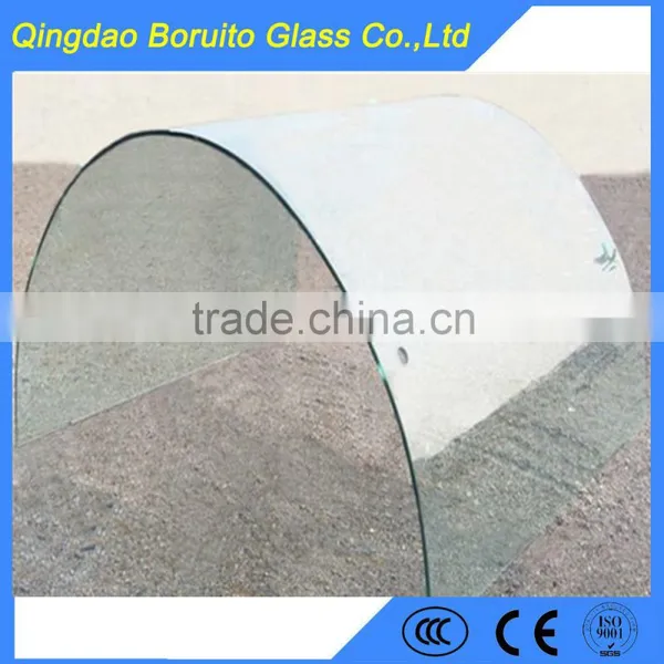 Solid Structure and Curve Shape Toughened Glass photo-2