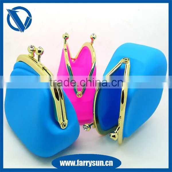 Wholesale Cheap Handbags Fashion Silicone Animals Coin Purse Ladies Cute Wallet photo-5