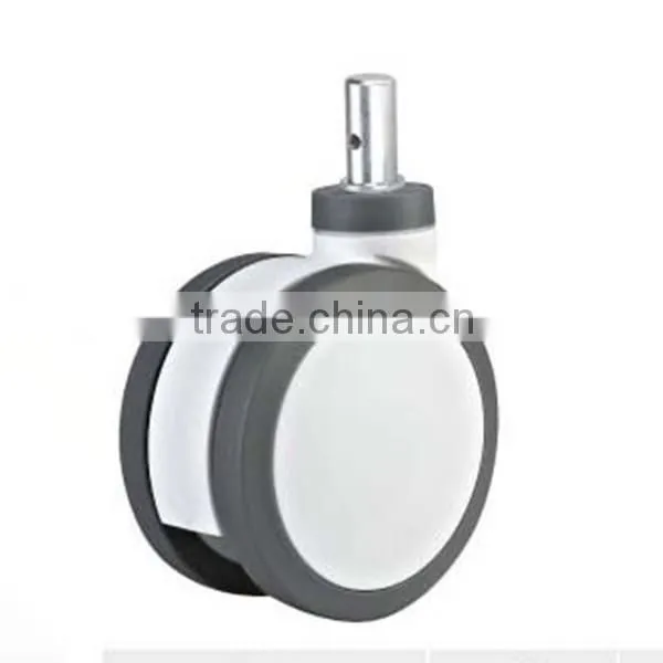 Heavy Duty 100mm Swivel TPR Material Hospital Bed Caster