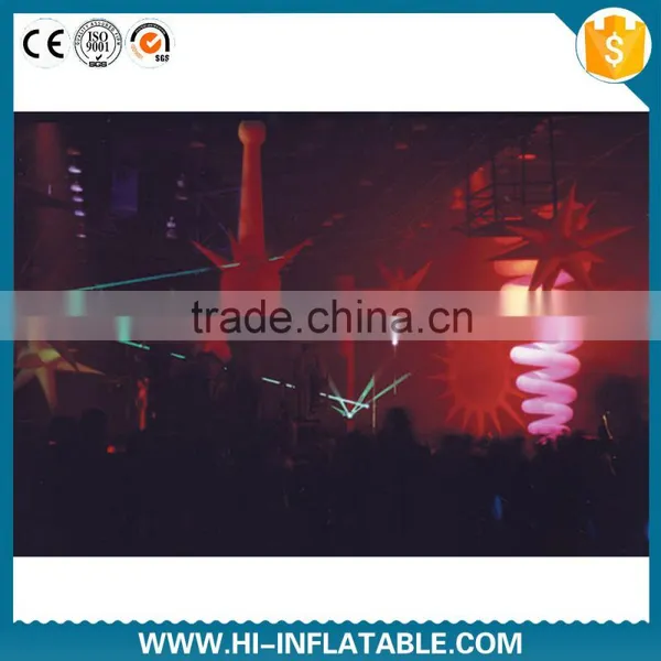 Newest Party Decoration Led Light Inflatable Spring Used for Event&party&stage Decoration photo-5