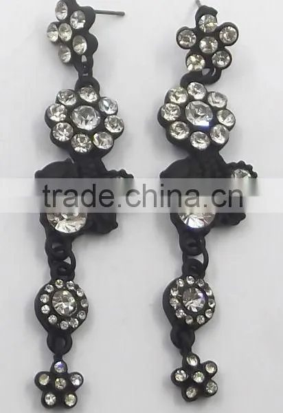 Music Shape Earring Stud Shinny Earring Stud Hematite Earring Stud Simple Earring Stud