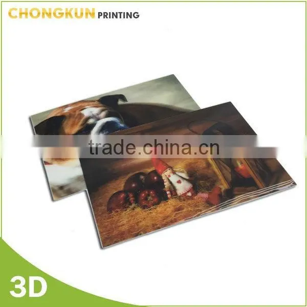 Lenticular 3d Animation Animal Wall Picture for Gift photo-2