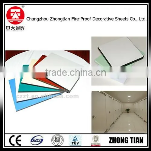 Digital Print Compact Hpl Board Waterproof Toilet Cubicle Partition Decorative High Pressure Compact Partition Board photo-4
