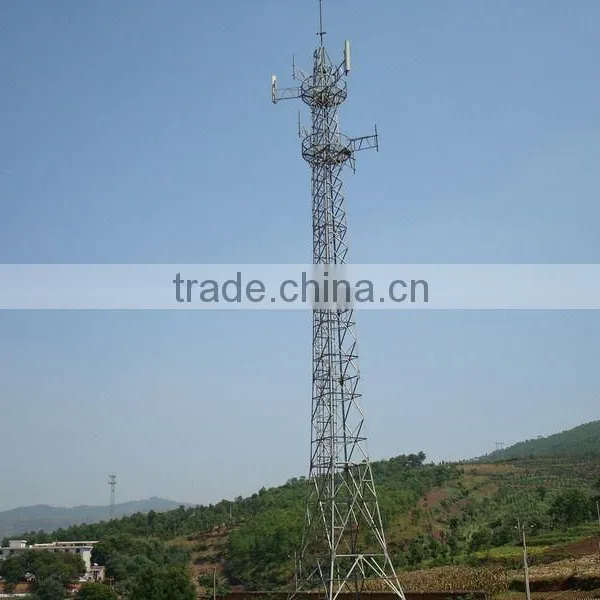 Three Legged Angular Galvanized Steel Communication Towers photo-2