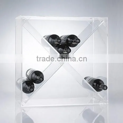 Bottle Clear Acrylic Wine Rack photo-4