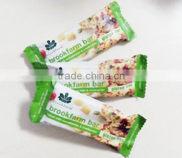 Food Grade Cereal Bar Packaging/energy Bar Plastic Bag photo-2