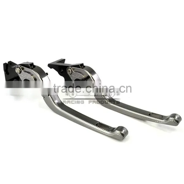 BJ-LS-008 Special Design 3D Long CNC Folding Motorcycle Hand Brake and Clutch Lever for Yamaha YZF R25 photo-2