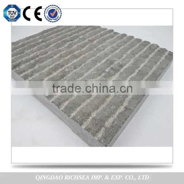 China Shape Beauty Blue Stone Chiselled Blue Limestone photo-2