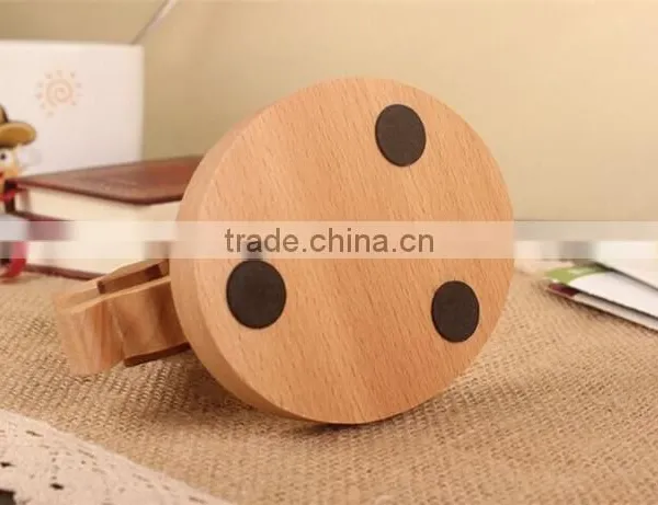 Mobile Phone Wood Stand Holder For IPhone Cute Horse Unique photo-3