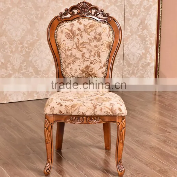 Home General Classic Carved Royal Dining Chairs Dining Room Furniture Sets photo-6