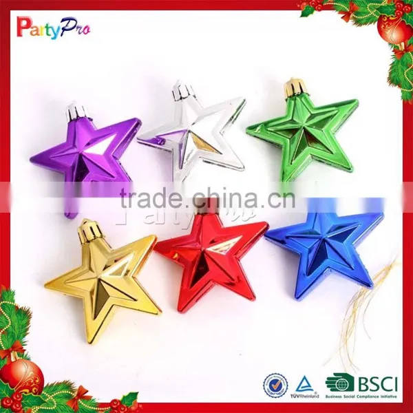 Partypro 2015 New Product Christams Handing Ornament Colorful Balls Styrofoam Balls Decoration For Christmas
