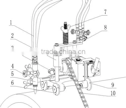 Automatic Flame Cutting Machine Pipe Gas Cutter photo-2