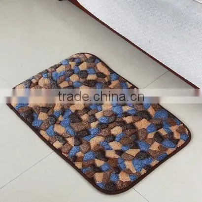 Coral Fleece Soft Bath Mats With Anti Slip Base photo-3