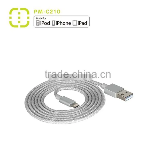 OEM Mfi Nylon Braided Cable With Aluminum Housing photo-2