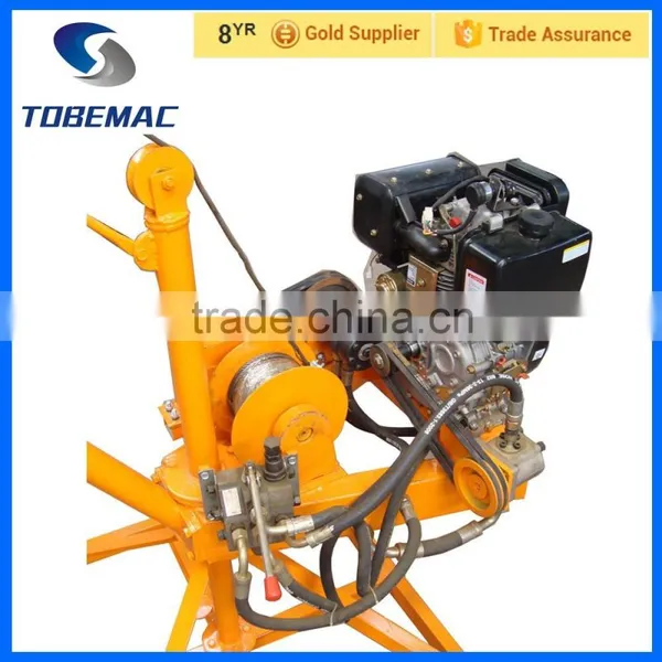 TOBEMAC DJC 500 Diesel Hydraulic Mini Crane Quality Choice photo-2