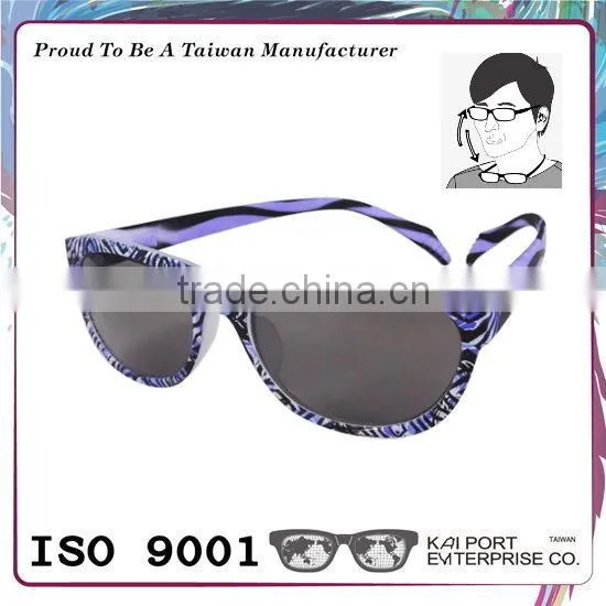 Heat Transfer Foil Pattern Hang Neck Sun Glasses photo-5