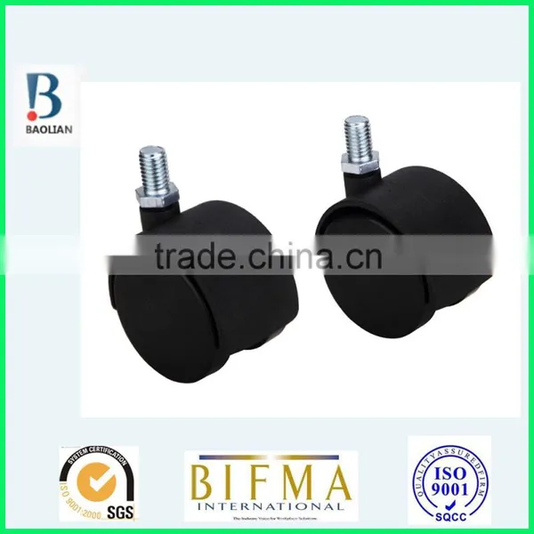 2016 Fine 50mm Conventional Plate Nylon Furniture Caster Wheels photo-5