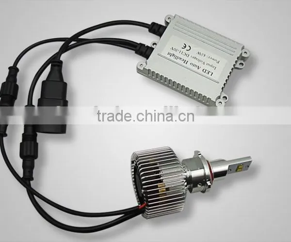 LED Headlight Kit HB4 9006 Led Headlight Bulbs Conversion Kit With Radial Heat Sink Install in Car Fog Light photo-5