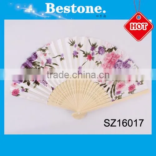 Hot Sale Popular Souvenir Wooden Fold Hand Fan photo-2