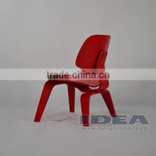 Replica Charles Plywood Lounge Chair - Red Color photo-4